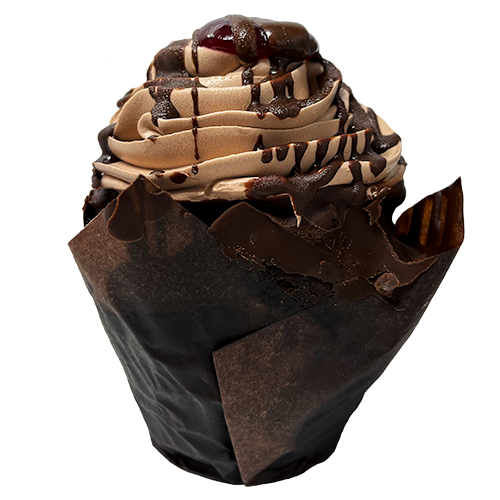 Chocolate Raspberry Truffle cupcake