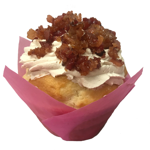 Pickled Maple Bacon cupcake
